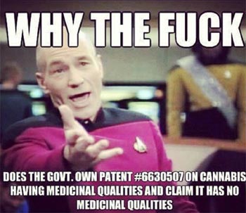 dea marijuana patent